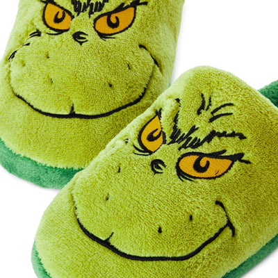 Dr. Seuss's How the Grinch Stole Christmas! Grinch Slippers With Sound