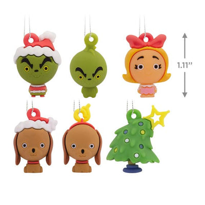 Mini Dr. Seuss's How the Grinch Stole Christmas!™ Shatterproof Ornaments, Set of 6