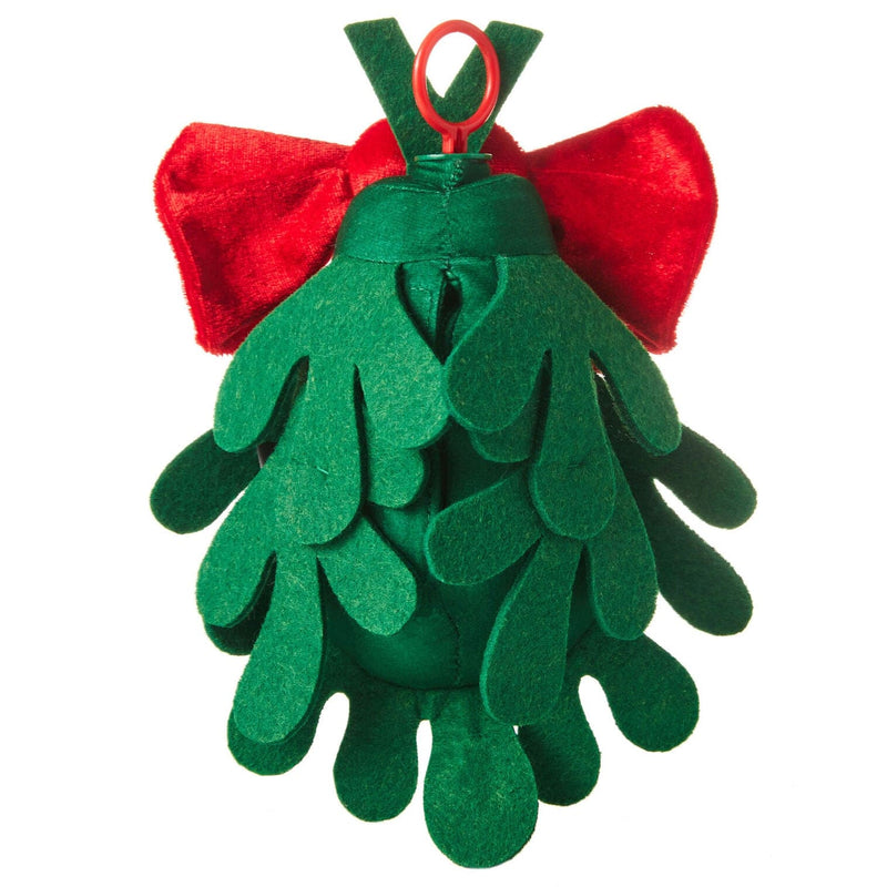 Merry Kiss-mas Drop-Down Plush Mistletoe With Sound