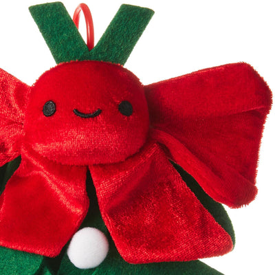 Merry Kiss-mas Drop-Down Plush Mistletoe With Sound