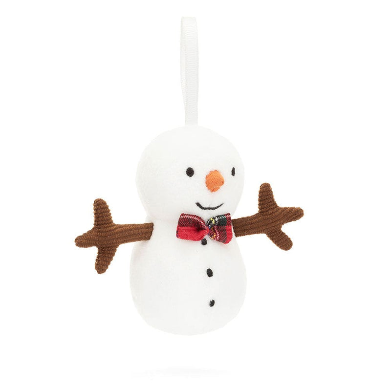 Festive Folly Snowman - Ornament