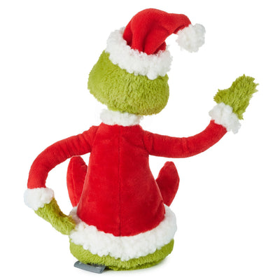 Dr. Seuss's How the Grinch Stole Christmas! Poseable Grinch Plush, 10"