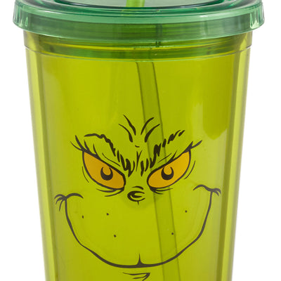 Dr. Seuss's How the Grinch Stole Christmas! Feelin' Grinchy Insulated Cup, 23.5 oz