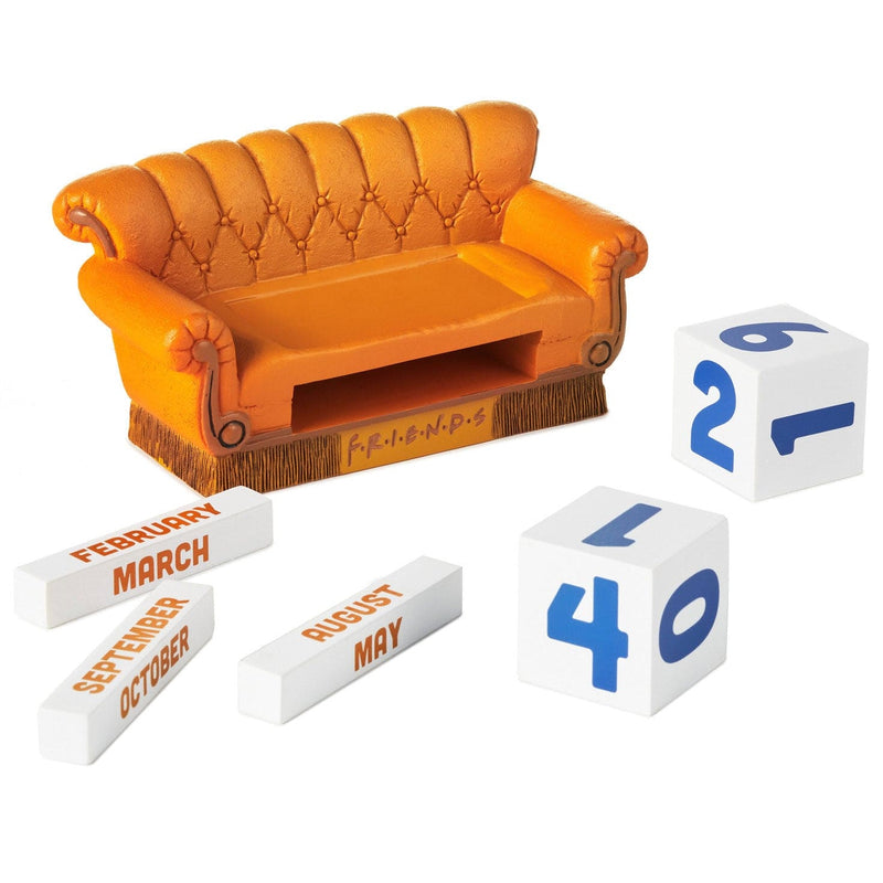 Friends Orange Couch Perpetual Calendar