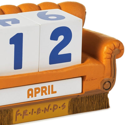 Friends Orange Couch Perpetual Calendar