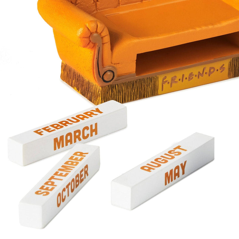 Friends Orange Couch Perpetual Calendar