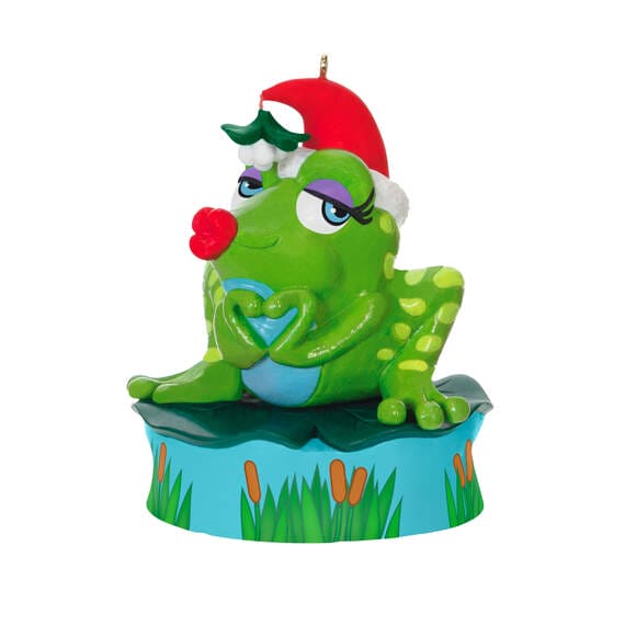 Mistle-Toad Ornament With Sound