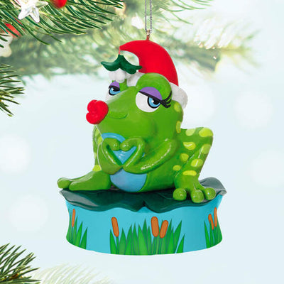 Mistle-Toad Ornament With Sound