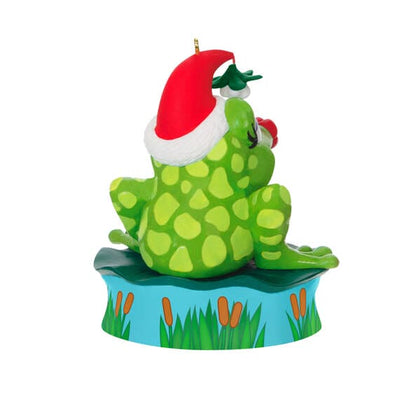 Mistle-Toad Ornament With Sound