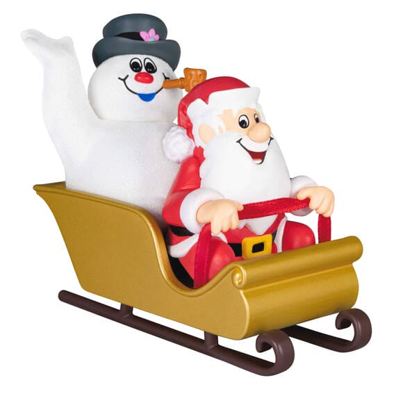 Frosty the Snowman™ Frosty and Santa Ornament