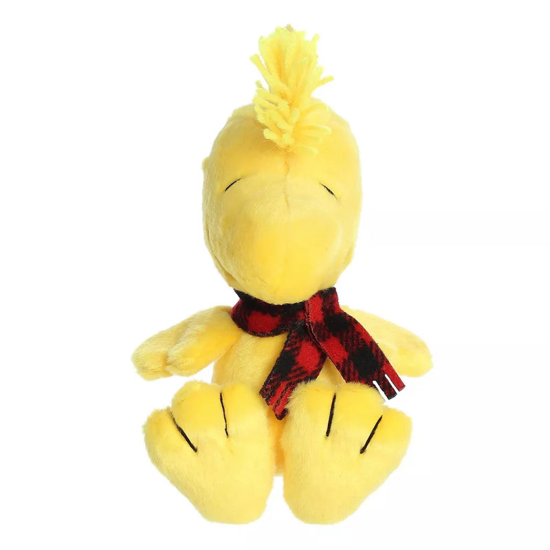 Winter Plaid Woodstock Plush 6"