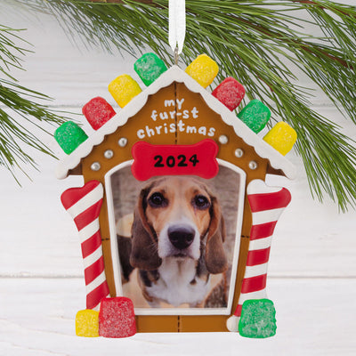 My Fur-st Christmas 2024 Photo Frame Hallmark Ornament