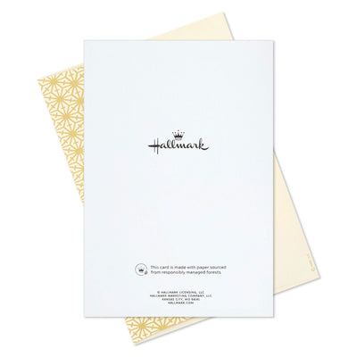 Elegant Gold Foil Ornaments Boxed Christmas Cards, Pack of 16