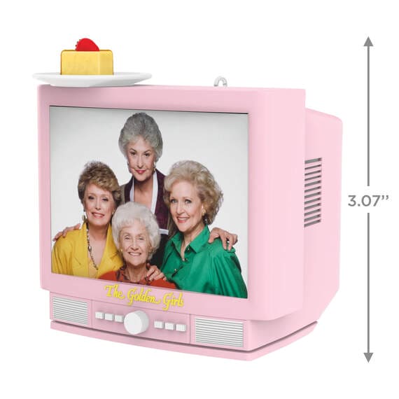 The Golden Girls Cheesecake Break Ornament With Light and Sound