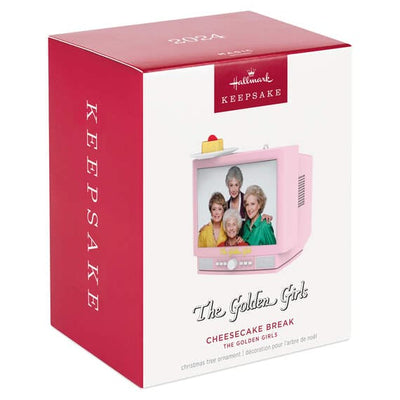 The Golden Girls Cheesecake Break Ornament With Light and Sound