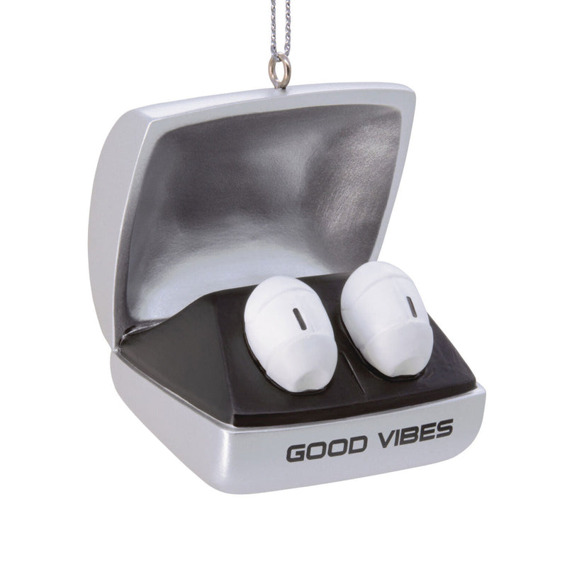 Good Vibes Earbuds Hallmark Ornament