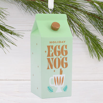 Holiday Egg Nog Hallmark Ornament