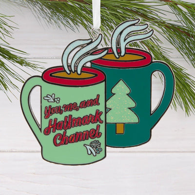 Hallmark Channel Mugs Metal Hallmark Ornament