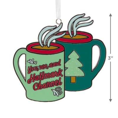 Hallmark Channel Mugs Metal Hallmark Ornament