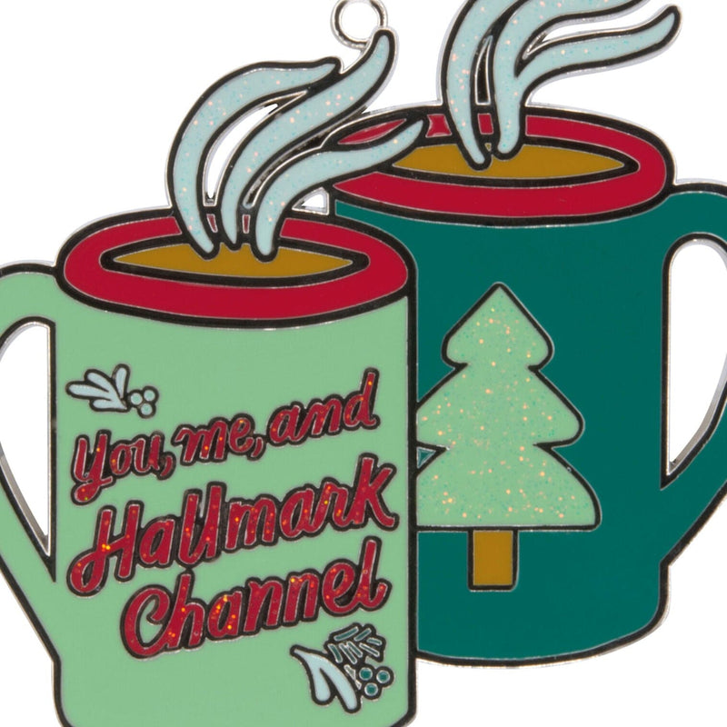 Hallmark Channel Mugs Metal Hallmark Ornament