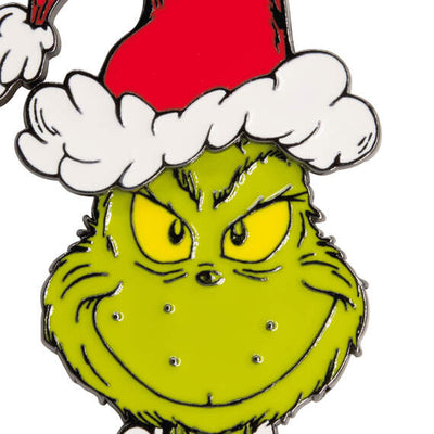 Dr. Seuss's How the Grinch Stole Christmas!™ Grinch in Santa Hat Moving Metal Ornament