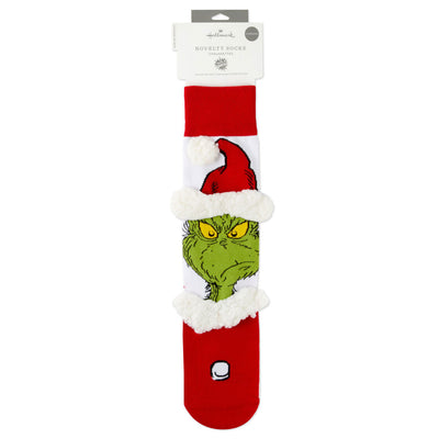 Dr. Seuss's How the Grinch Stole Christmas! Grinch and Max Novelty Socks