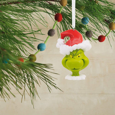 Dr. Seuss's How the Grinch Stole Christmas!™ Grinch in Santa Hat Ornament