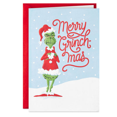 Dr. Seuss's How the Grinch Stole Christmas! Merry Grinch-mas Boxed Christmas Cards, Pack of 16