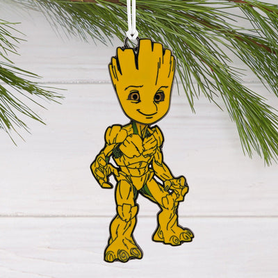 Marvel Groot Moving Metal Ornament