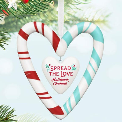 Hallmark Channel Spread the Love Porcelain Ornament