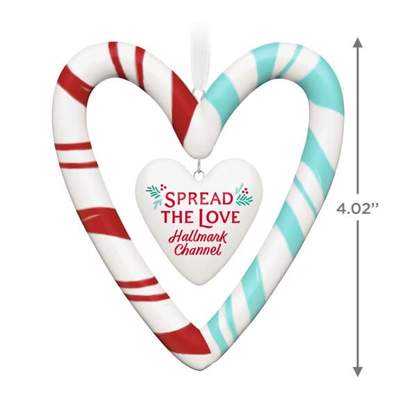 Hallmark Channel Spread the Love Porcelain Ornament