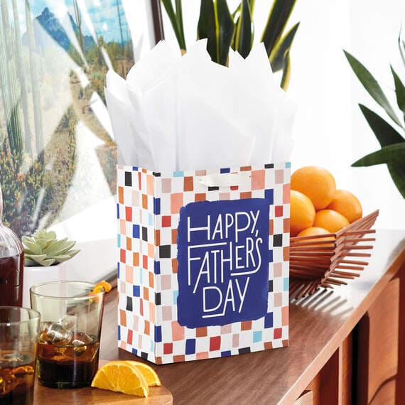 Colorful Checkerboard Medium Father&