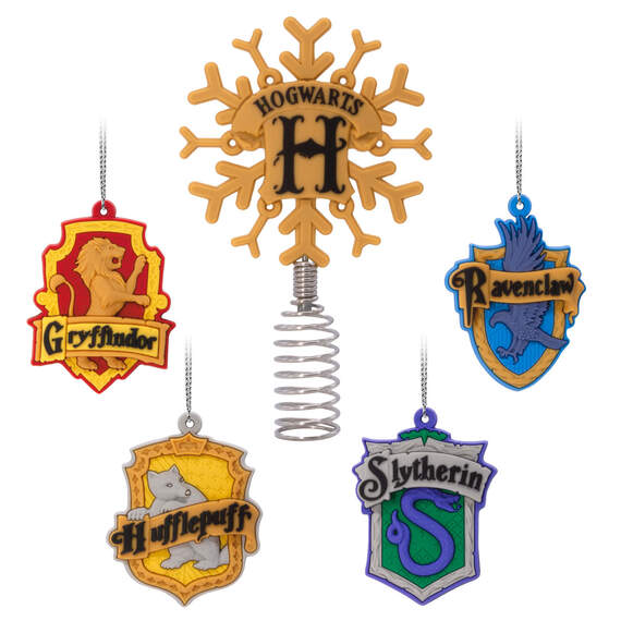 Mini Harry Potter™ Tree Topper and Ornaments, Set of 5