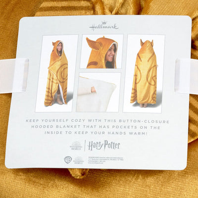 Harry Potter™ Golden Snitch™ Hooded Blanket, 70x50