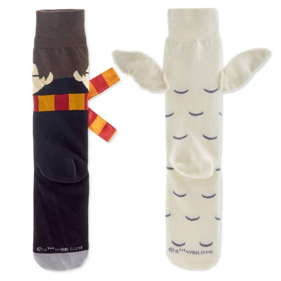 Harry Potter™ and Hedwig™ Novelty Crew Socks