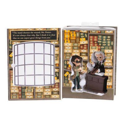 Harry Potter™ and Garrick Ollivander™ Hallmark Ornaments, Set of 2