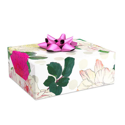 Illustrated Roses Wrapping Paper, 20 sq. ft.