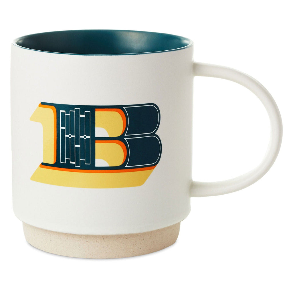 Initial Monogram 16 oz. Mug