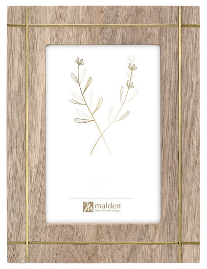 5x7 Natural with Copper Accent Photo Frame