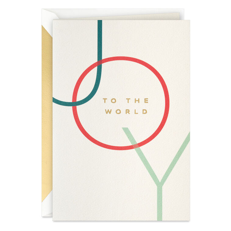 Joy to You Boxed Christmas Cards, Pack of 12