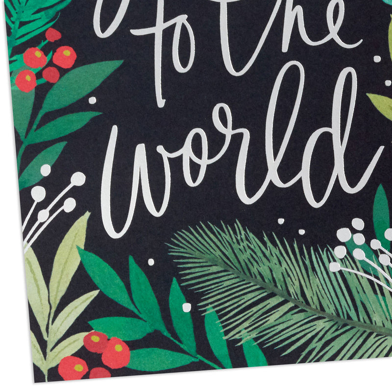 Joy to the World Packaged Christmas Cards, Set of 5