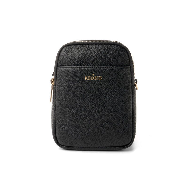 Solstice Convertible Crossbody - Black