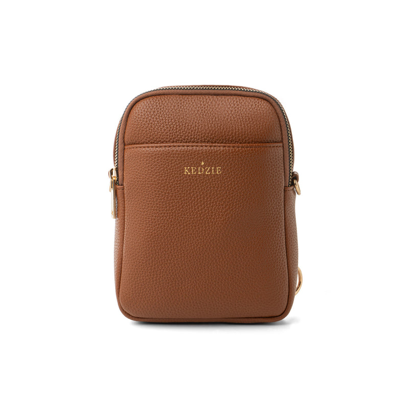 Solstice Convertible Crossbody - Chestnut