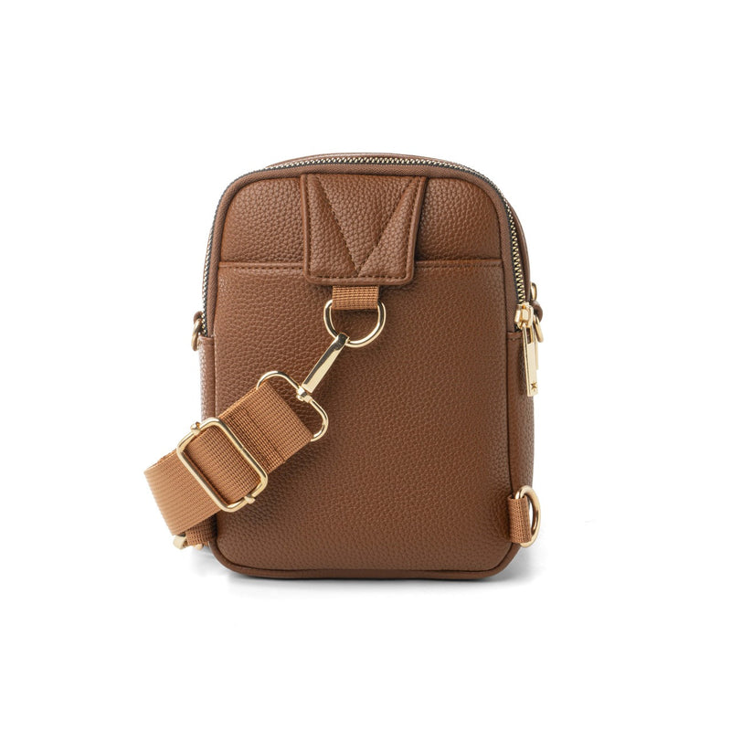 Solstice Convertible Crossbody - Chestnut