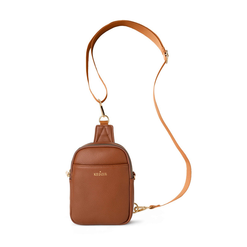 Solstice Convertible Crossbody - Chestnut