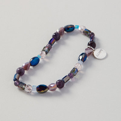 Purple Haze Amethyst Beaded Stretch