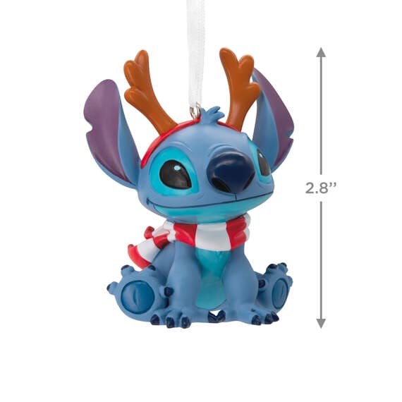 Disney Lilo & Stitch Reindeer Stitch Ornament