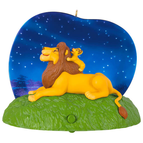 Disney The Lion King 30th Anniversary Always There to Guide You Ornament With Light and Sound