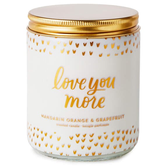 Love You More Scented Single-Wick Jar Candle, 7 oz.