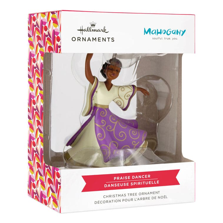 Mahogany Praise Dancer Hallmark Ornament